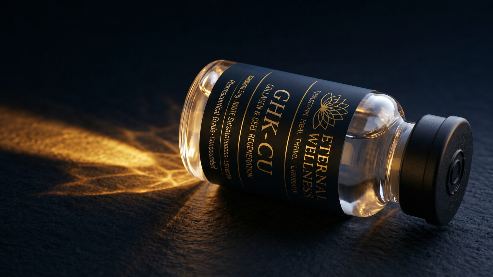 GHK-Cu pharmaceutical-grade peptide therapy — Eternal Wellness Center