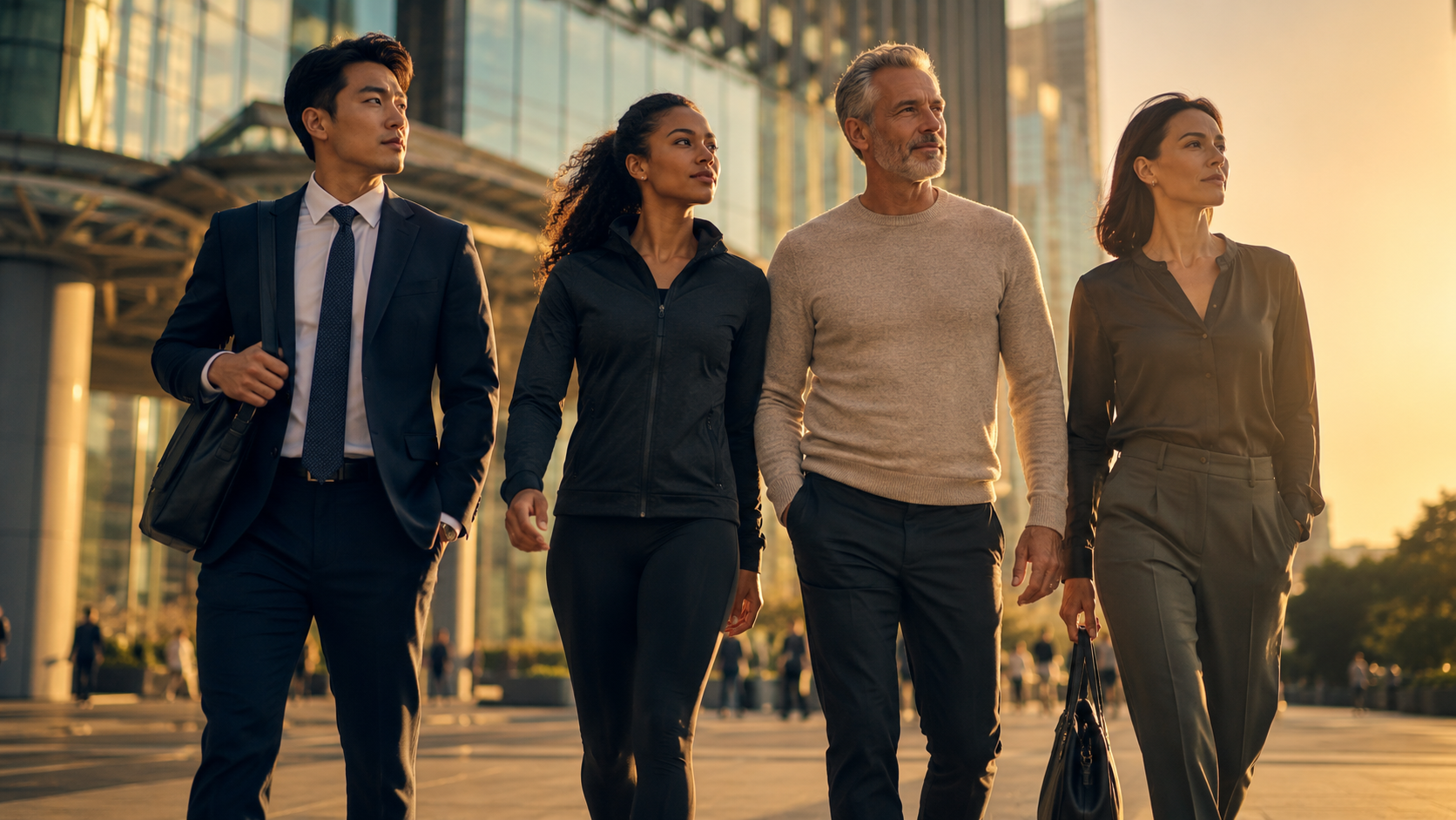Diverse group of people who benefit from Retatrutide metabolic protocols