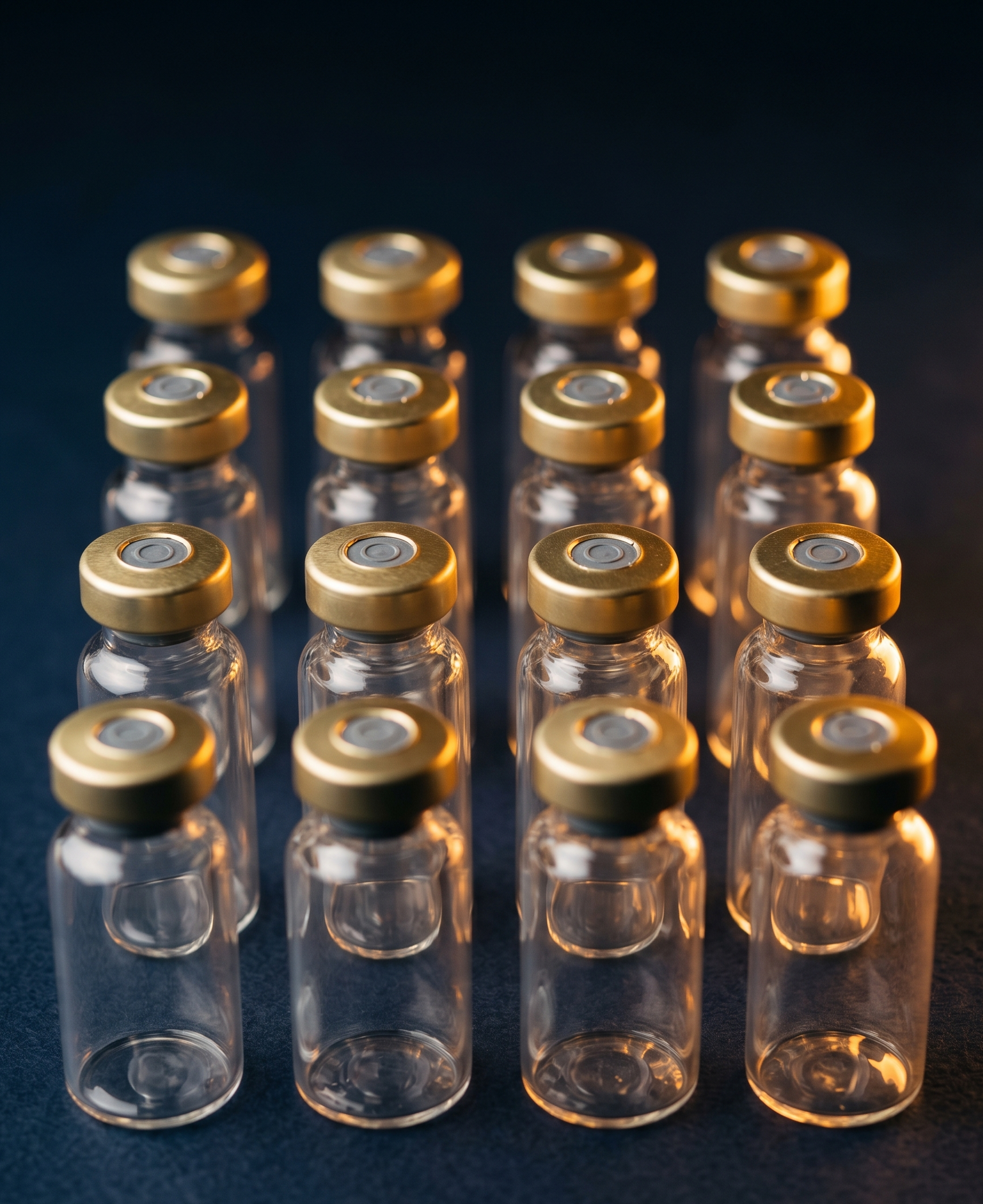 Pharmaceutical-grade peptide vials — Eternal Wellness Center quality standard