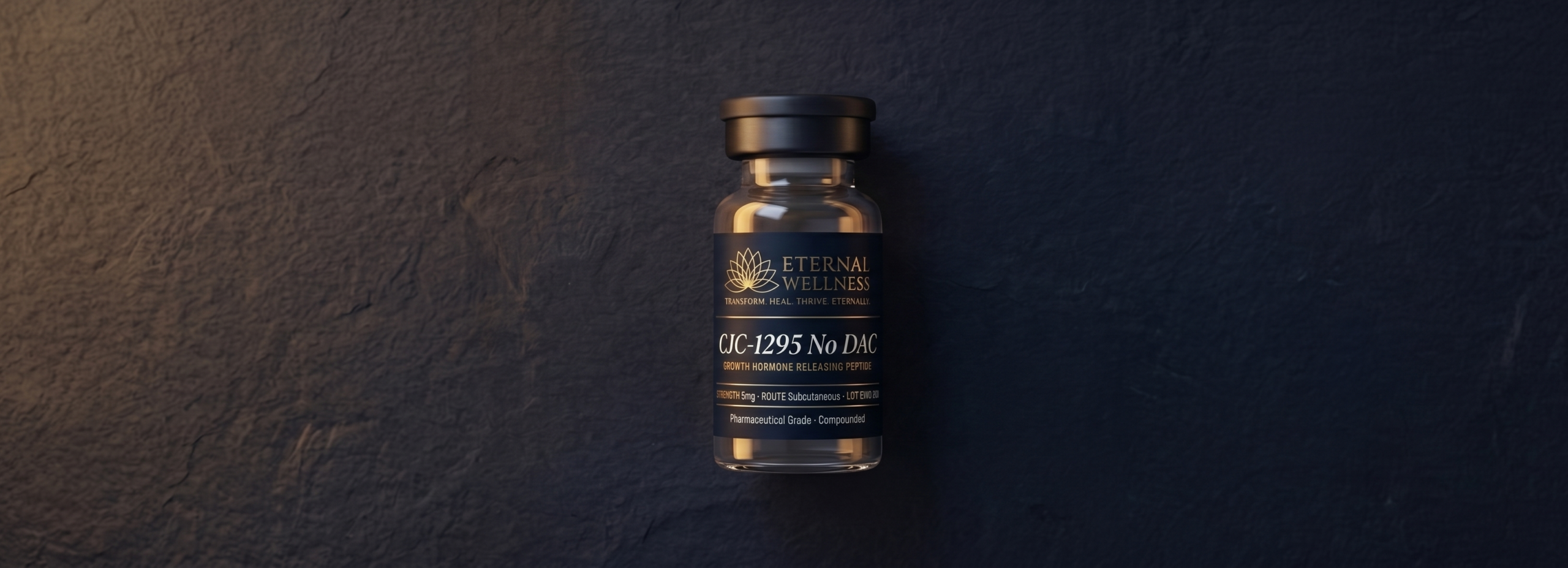 CJC-1295 No DAC pharmaceutical-grade peptide vial — Eternal Wellness Center